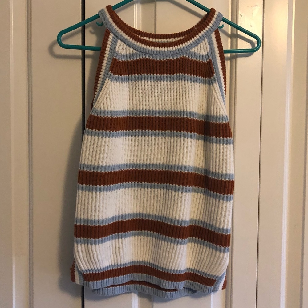 Sweater Halter Top